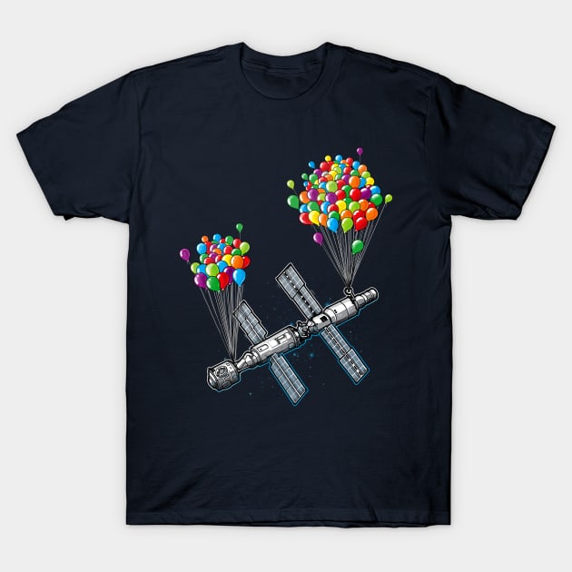 Satellite T-Shirt by raxarts